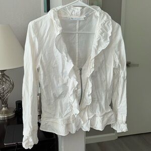 🤍 Ruffled Long Sleeve Top 🤍